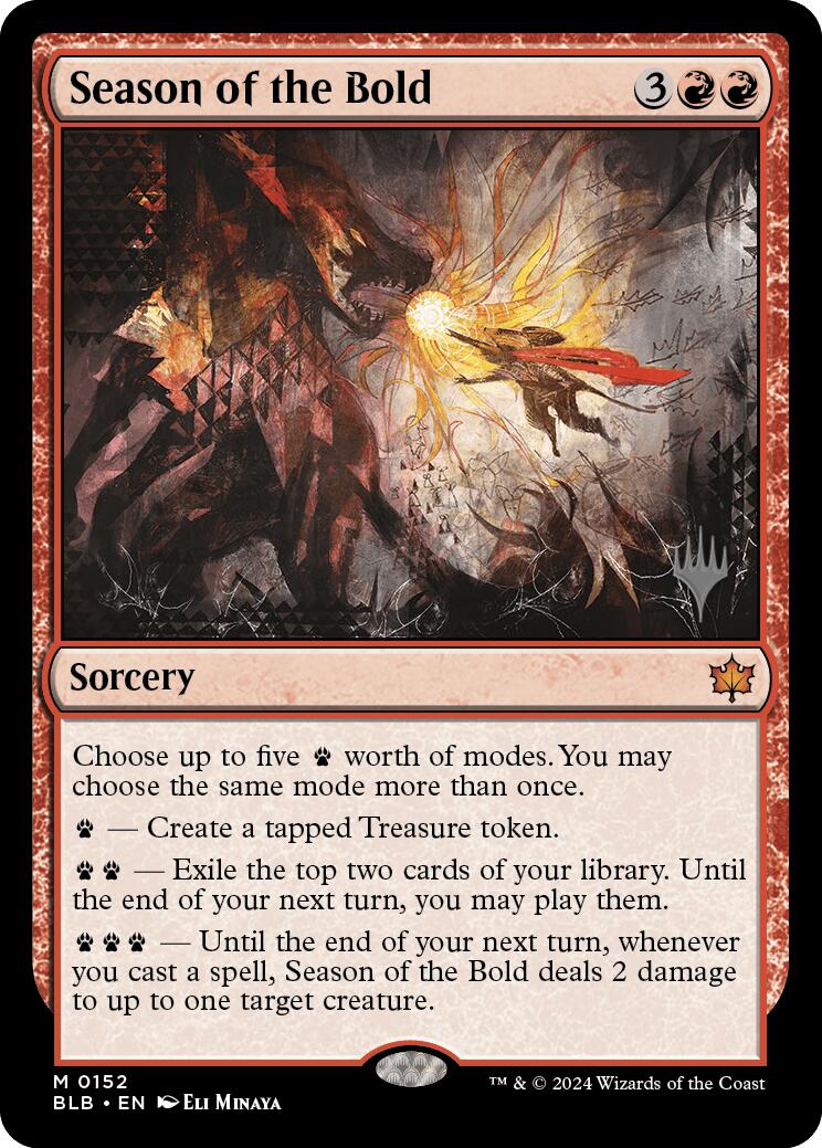 Season of the Bold (152) [Promo Pack: Bloomburrow]