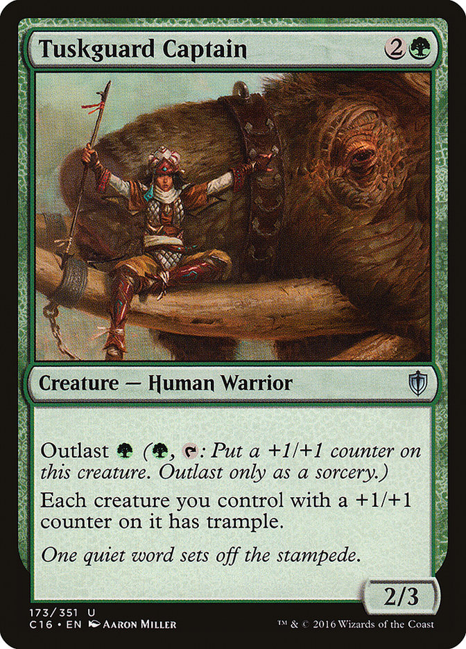 Tuskguard Captain (173) [Commander 2016]
