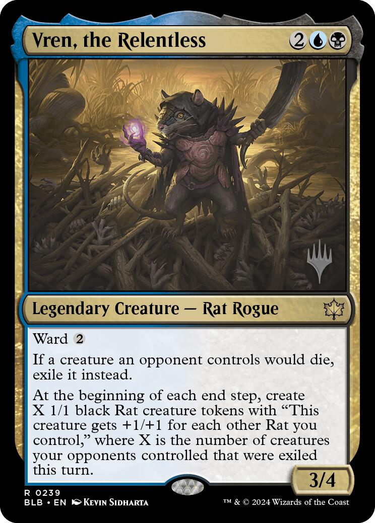 Vren, the Relentless (239) [Promo Pack: Bloomburrow]