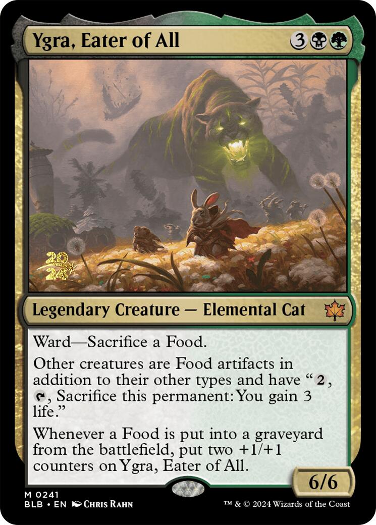 Ygra, Eater of All (241) [Prerelease Cards]