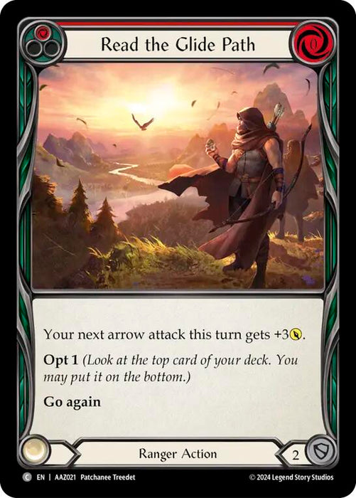 Read the Glide Path (Red) [AAZ021] (Armory Deck: Kayo)