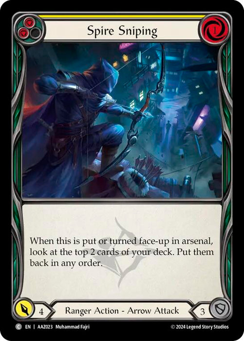 Spire Sniping (Yellow) [AAZ023] (Armory Deck: Kayo)