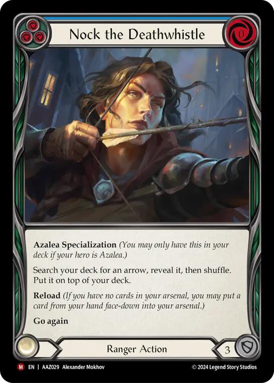 Nock the Deathwhistle (AAZ029) [Armory Deck: Azalea]