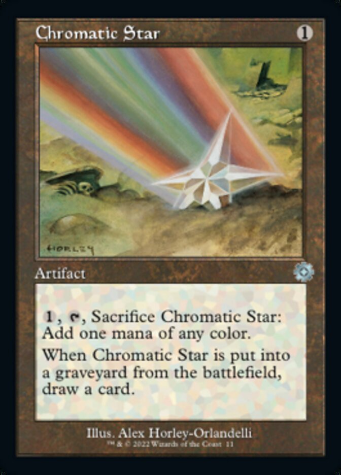 Chromatic Star (11) [The Brothers' War: Retro Frame Artifacts]