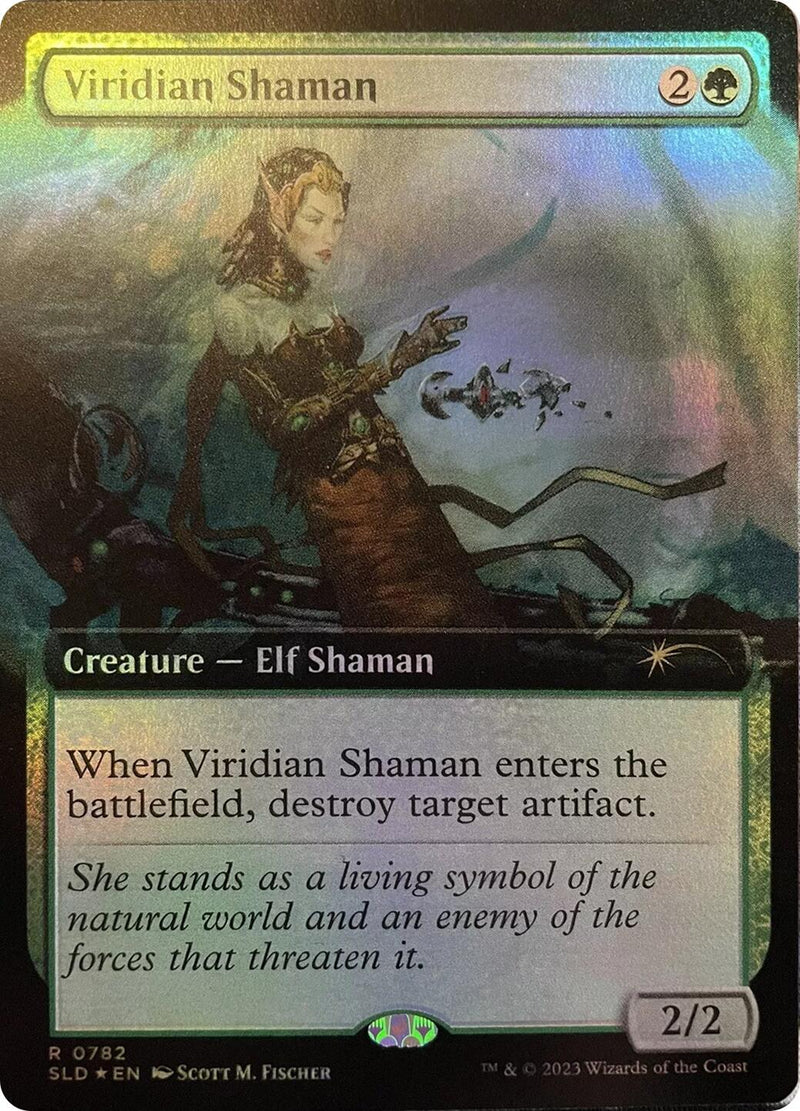 Viridian Shaman (Extended Art) (782) [Secret Lair Drop Series]
