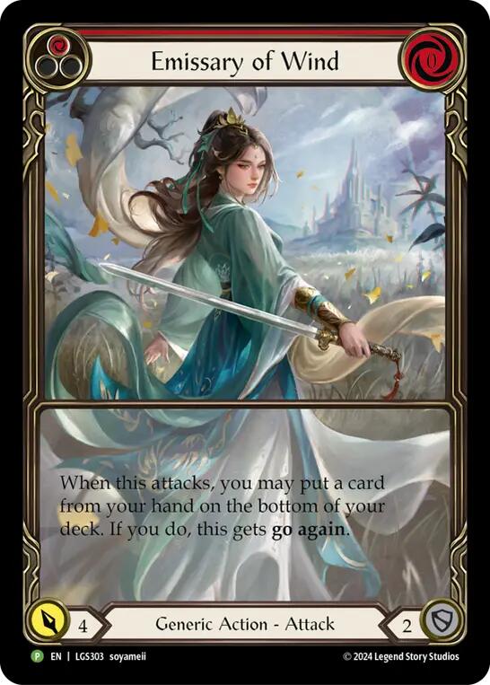 Emissary of Wind - LGS303 (LGS303) [Flesh and Blood: Promo Cards]