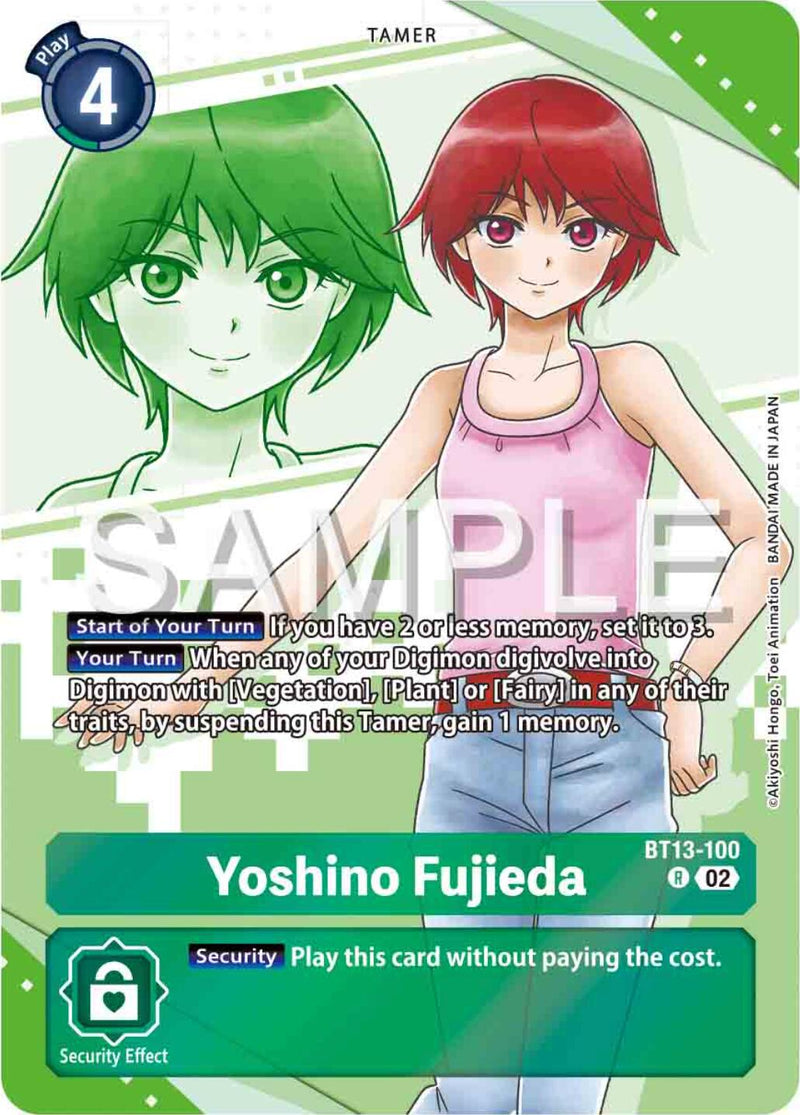 Yoshino Fujieda (Premium Heroines Set) (BT13-100 R) [Versus Royal Knights]