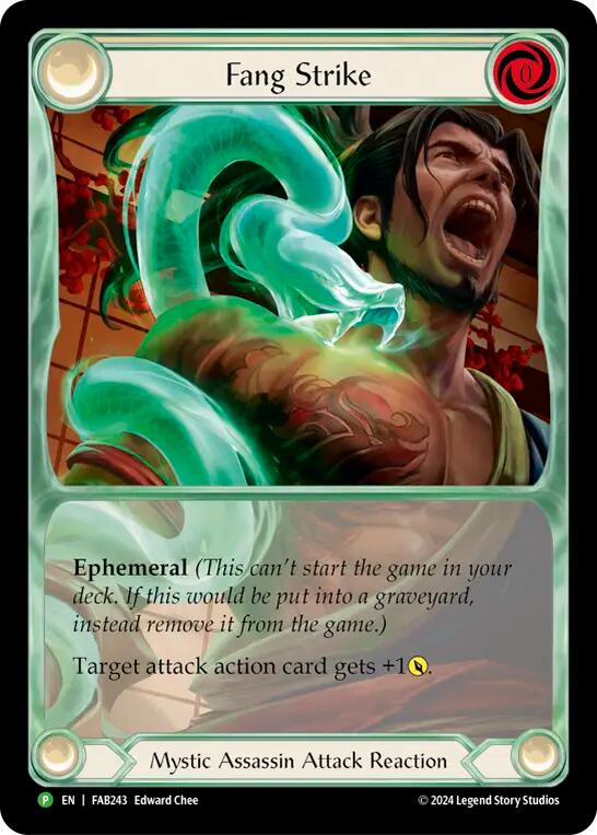 Fang Strike - FAB243 (FAB243) [Flesh and Blood: Promo Cards]