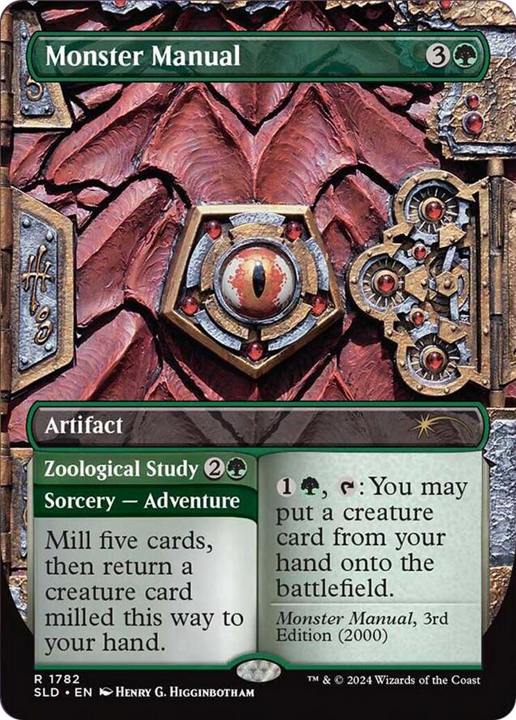 Monster Manual (1782) [Secret Lair Drop Series]