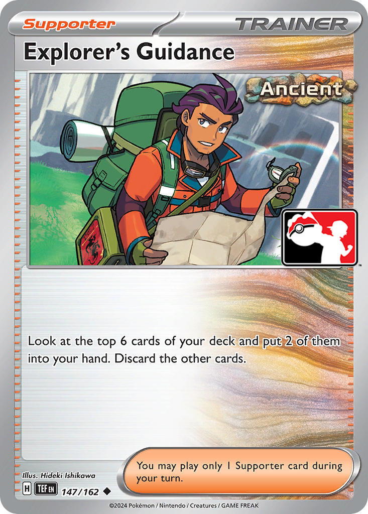 Explorer's Guidance - 147/162 (Cosmos Holo) (147/162) [Prize Pack Series Cards]