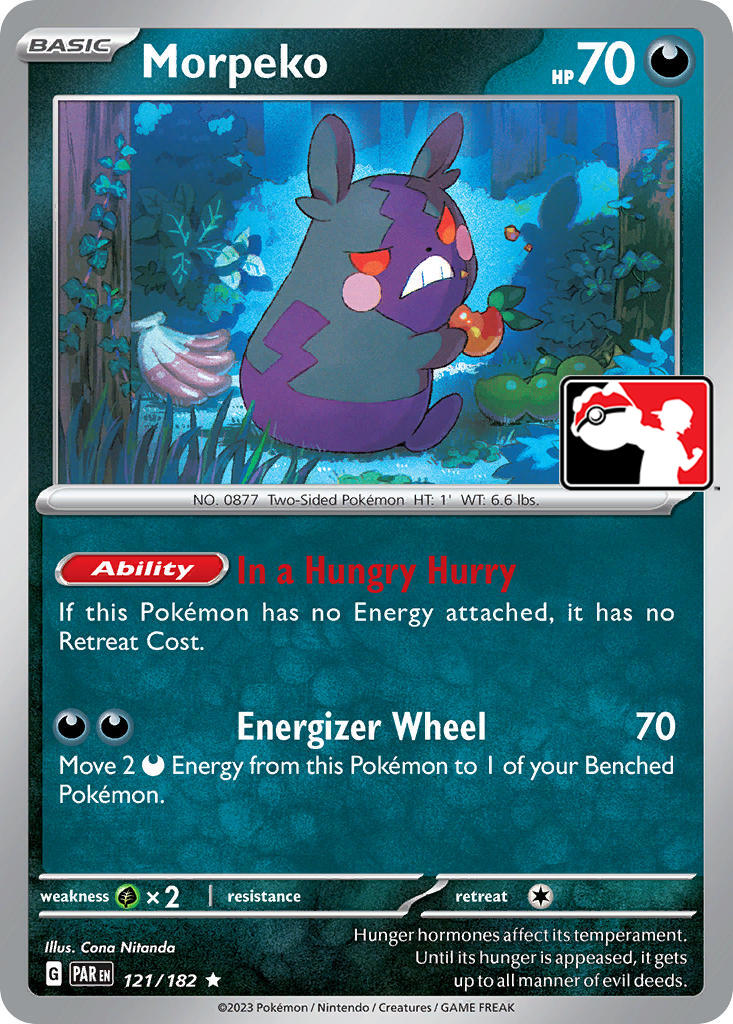 Morpeko (121/182) [Prize Pack Series Cards]