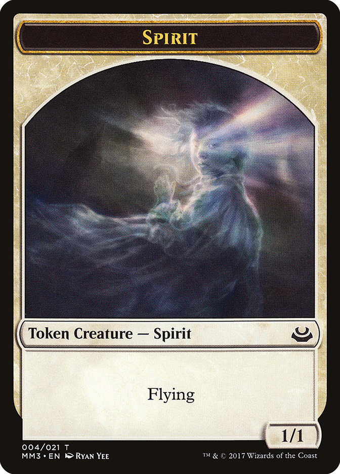 Spirit Token (4) [Modern Masters 2017]
