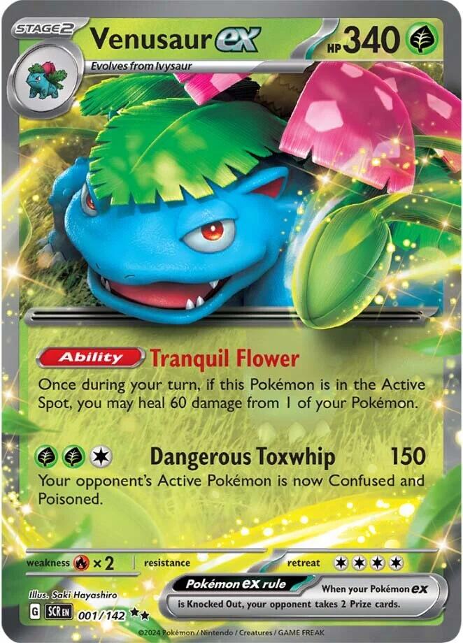 Venusaur ex (001/142) [SV07: Stellar Crown]