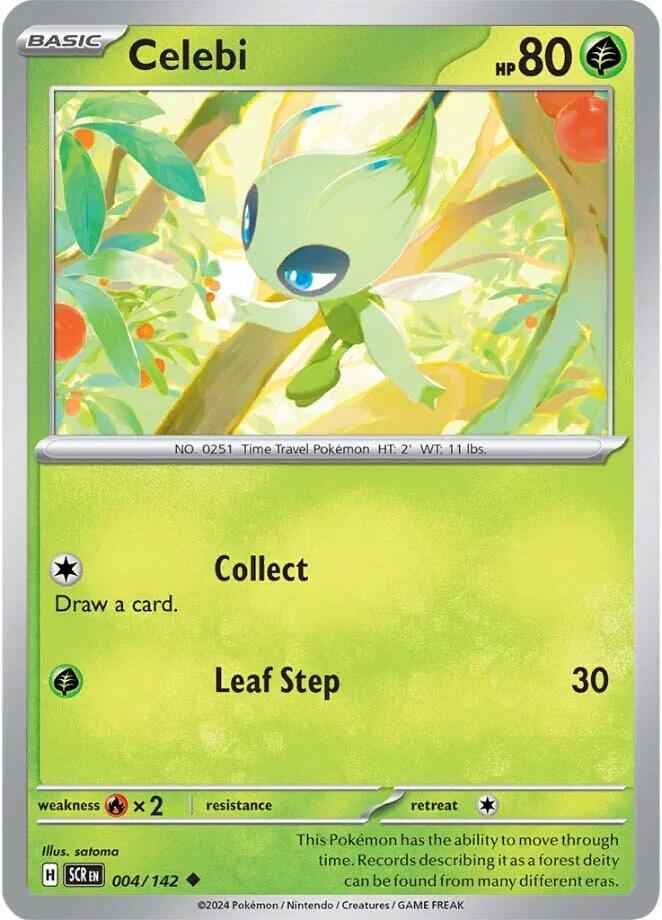 Celebi (004/142) [SV07: Stellar Crown]