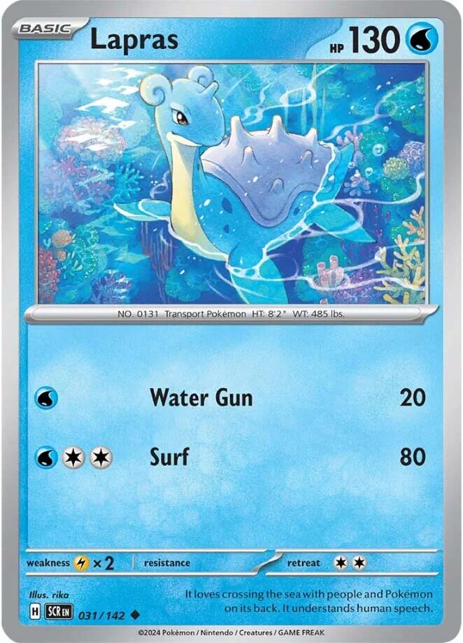 Lapras (031/142) [SV07: Stellar Crown]