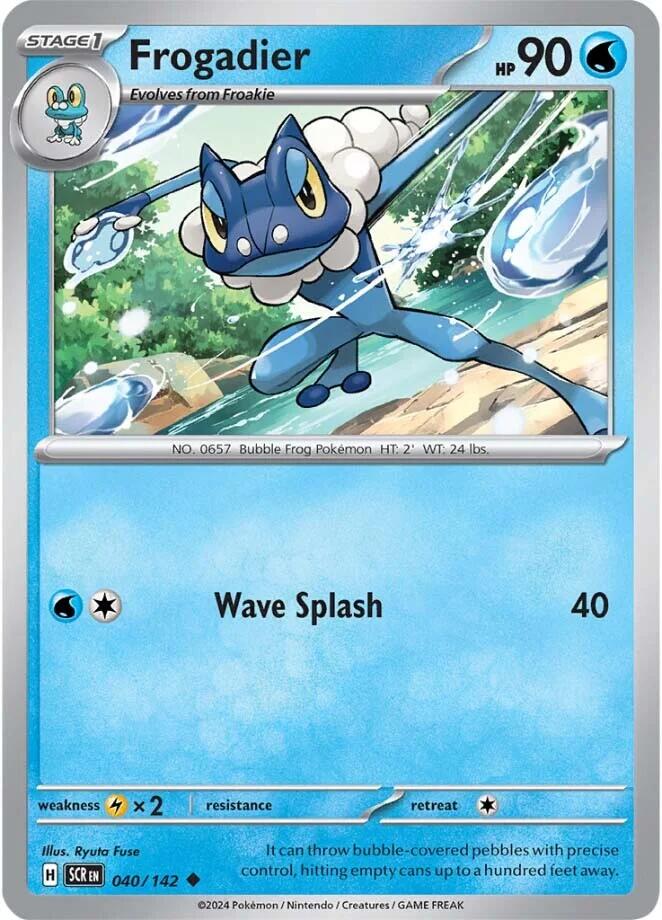Frogadier (040/142) [SV07: Stellar Crown]