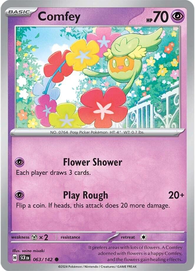 Comfey (063/142) [SV07: Stellar Crown]