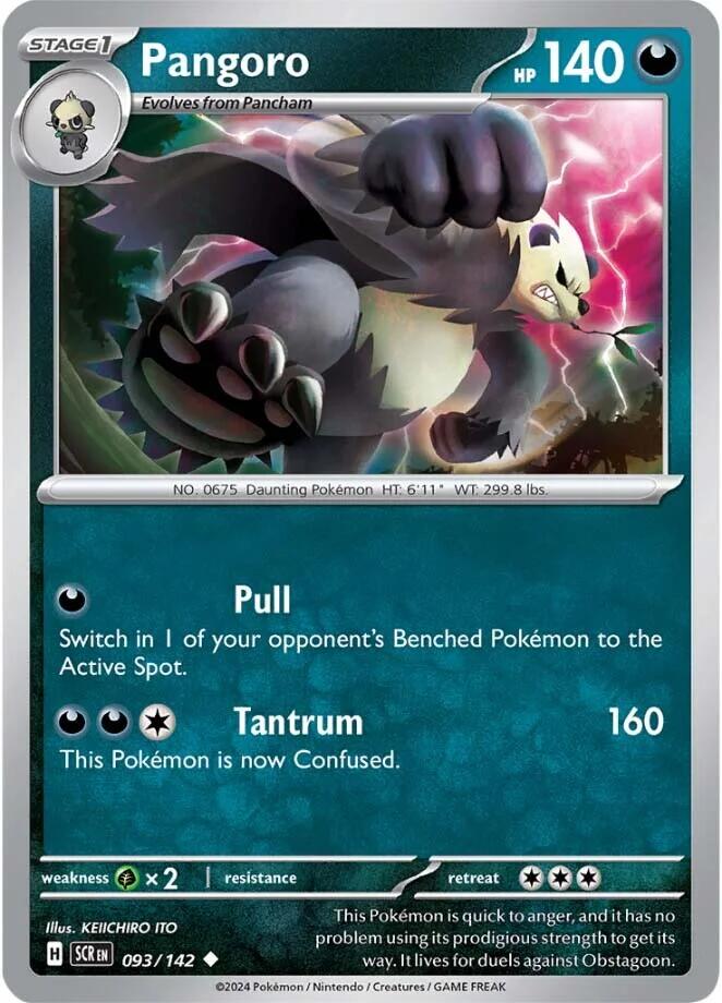 Pangoro (093/142) [SV07: Stellar Crown]
