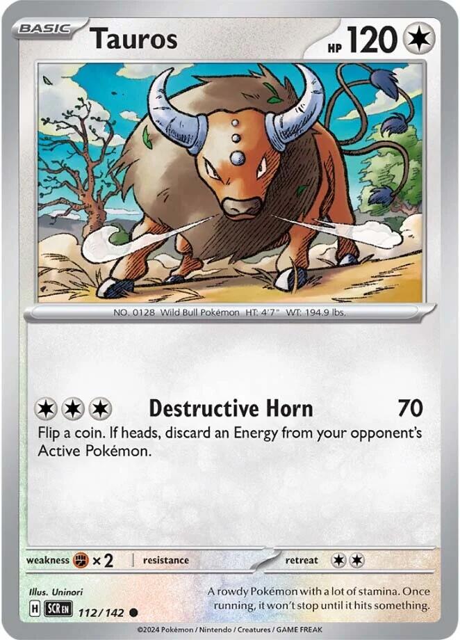 Tauros (112/142) [SV07: Stellar Crown]