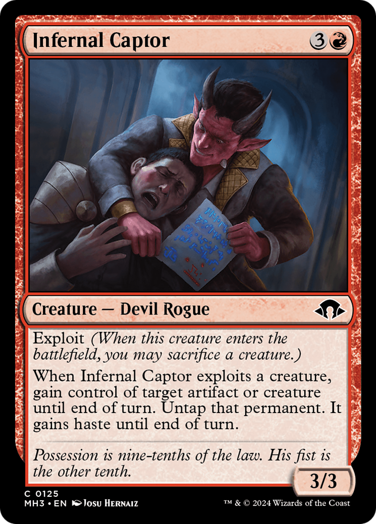 Infernal Captor (125) [Modern Horizons 3]