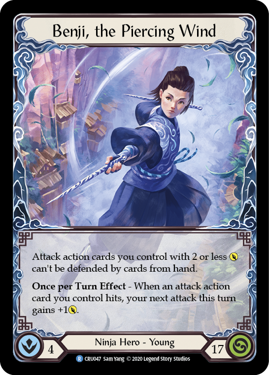 Benji, the Piercing Wind (CRU047) [Crucible of War]