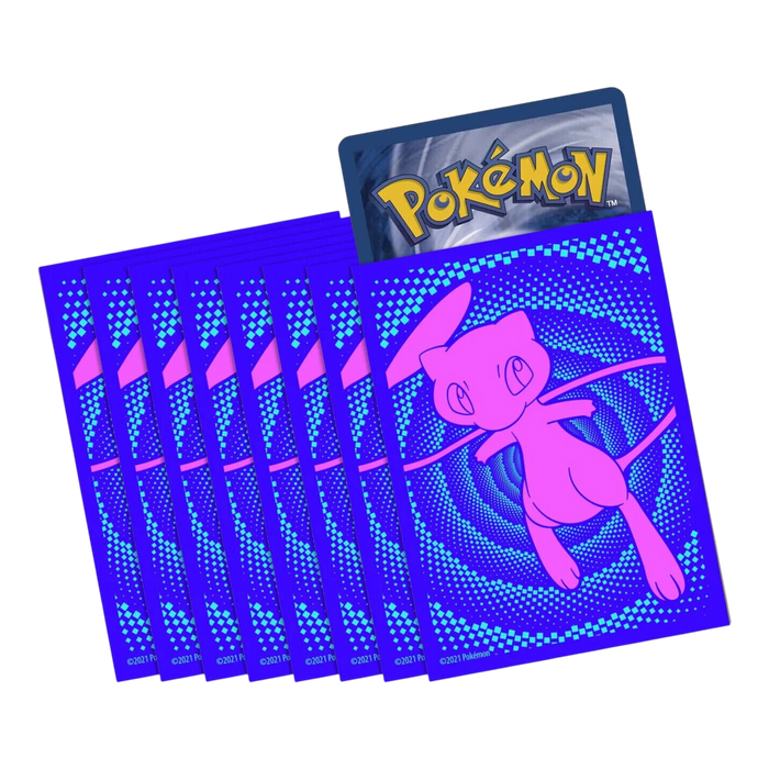 Pokemon Elite Trainer Box Sleeves (65 ct) - Mew - Fusopn Strike