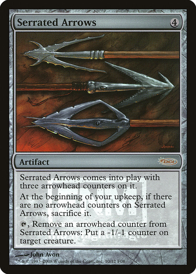 Serrated Arrows (10) [FNM Promos]