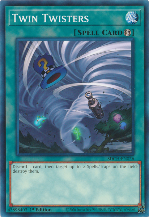 Twin Twisters (SDCH-EN026) [Structure Deck: Spirit Charmers]