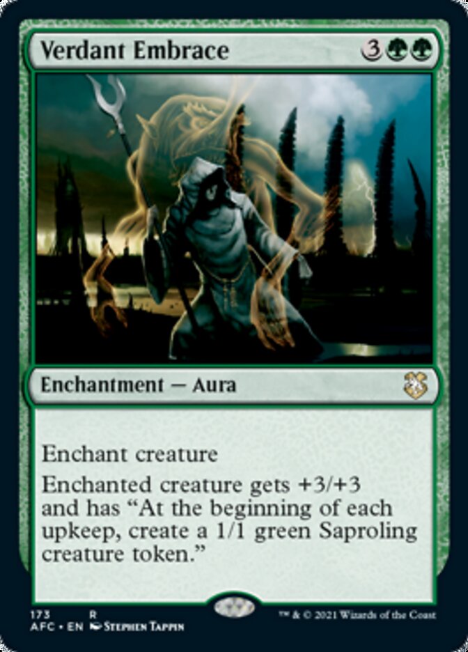 Verdant Embrace (173) [Commander: Adventures in the Forgotten Realms]