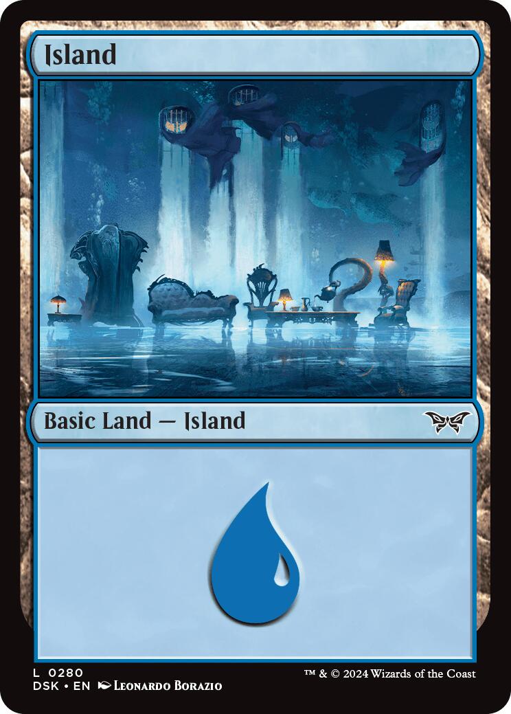 Island (0280) (280) [Duskmourn: House of Horror]