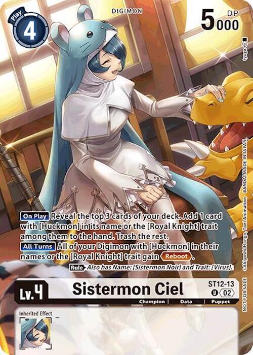 Sistermon Ciel (Event Pack 7) (ST12-13 U) [Starter Deck 12: Jesmon]