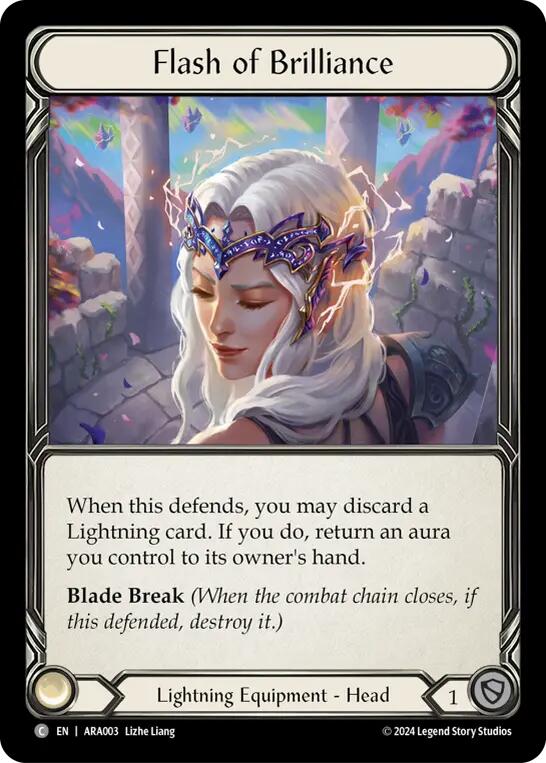 Flash of Brilliance (ARA003) [Blitz Deck: Rosetta - Aurora]