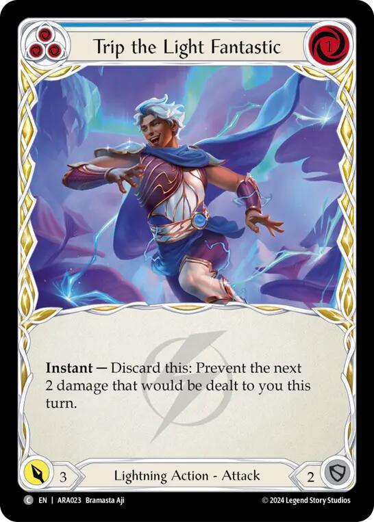 Trip the Light Fantastic (Blue) (ARA023) [Blitz Deck: Rosetta - Aurora]