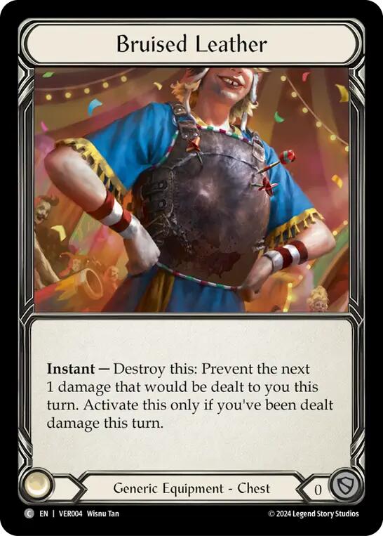 Bruised Leather (VER004) [Blitz Deck: Rosetta - Verdance]