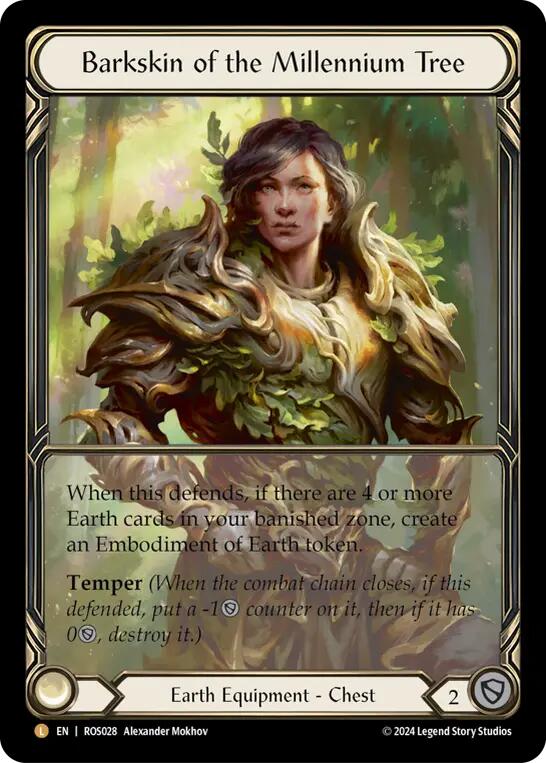 Barkskin of the Millennium Tree (Extended Art) (ROS028) [Rosetta]