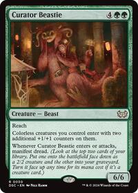 Curator Beastie [Duskmourn: House of Horror Commander]