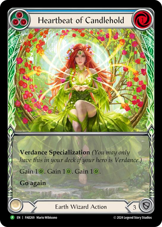 Heartbeat of Candlehold (Extended Art) - FAB269 (FAB269) [Flesh and Blood: Promo Cards]