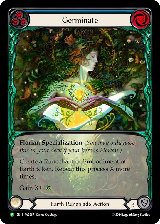 Germinate (Extended Art) - FAB267 (FAB267) [Flesh and Blood: Promo Cards]