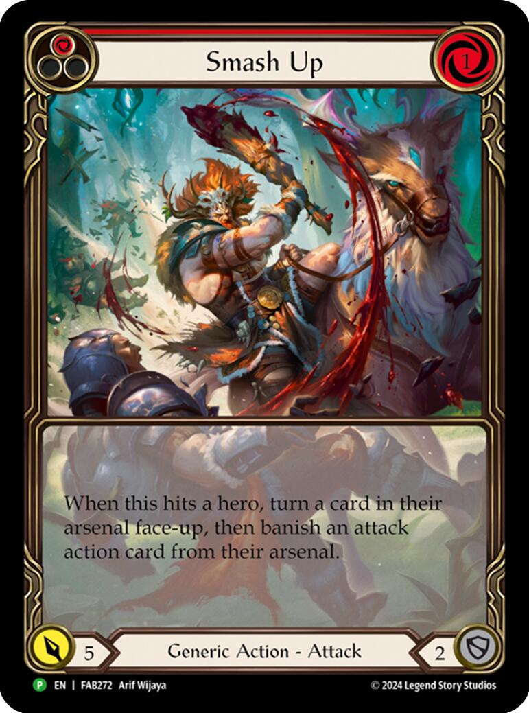 Smash Up (Extended Art) - FAB272 (FAB272) [Flesh and Blood: Promo Cards]