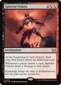 Spiteful Visions [Duskmourn: House of Horror Commander]