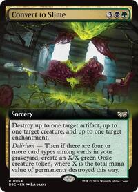 Convert to Slime (Extended Art) [Duskmourn: House of Horror Commander]