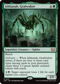Ishkanah, Grafwidow [Duskmourn: House of Horror Commander]