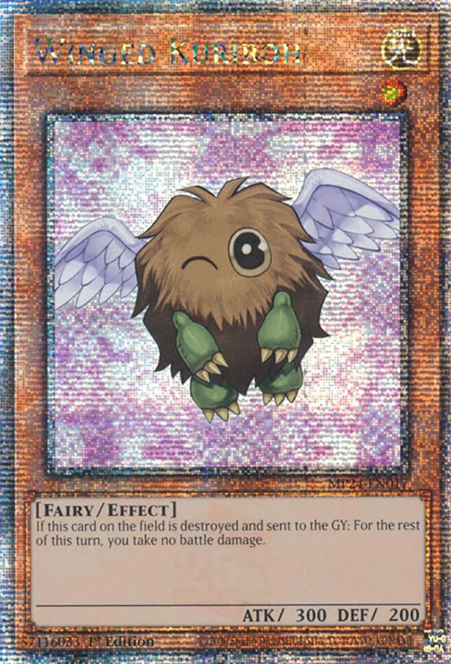 Winged Kuriboh (Quarter Century Secret Rare) (MP24-EN017) [25th Anniversary Tin: Dueling Mirrors]