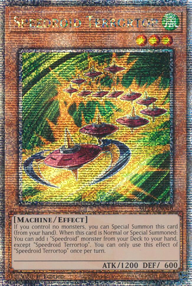 Speedroid Terrortop (Quarter Century Secret Rare) (MP24-EN040) [25th Anniversary Tin: Dueling Mirrors]