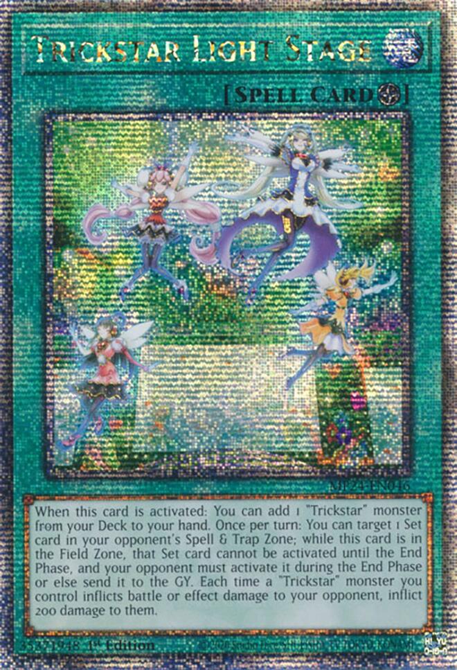 Trickstar Light Stage (Quarter Century Secret Rare) (MP24-EN046) [25th Anniversary Tin: Dueling Mirrors]