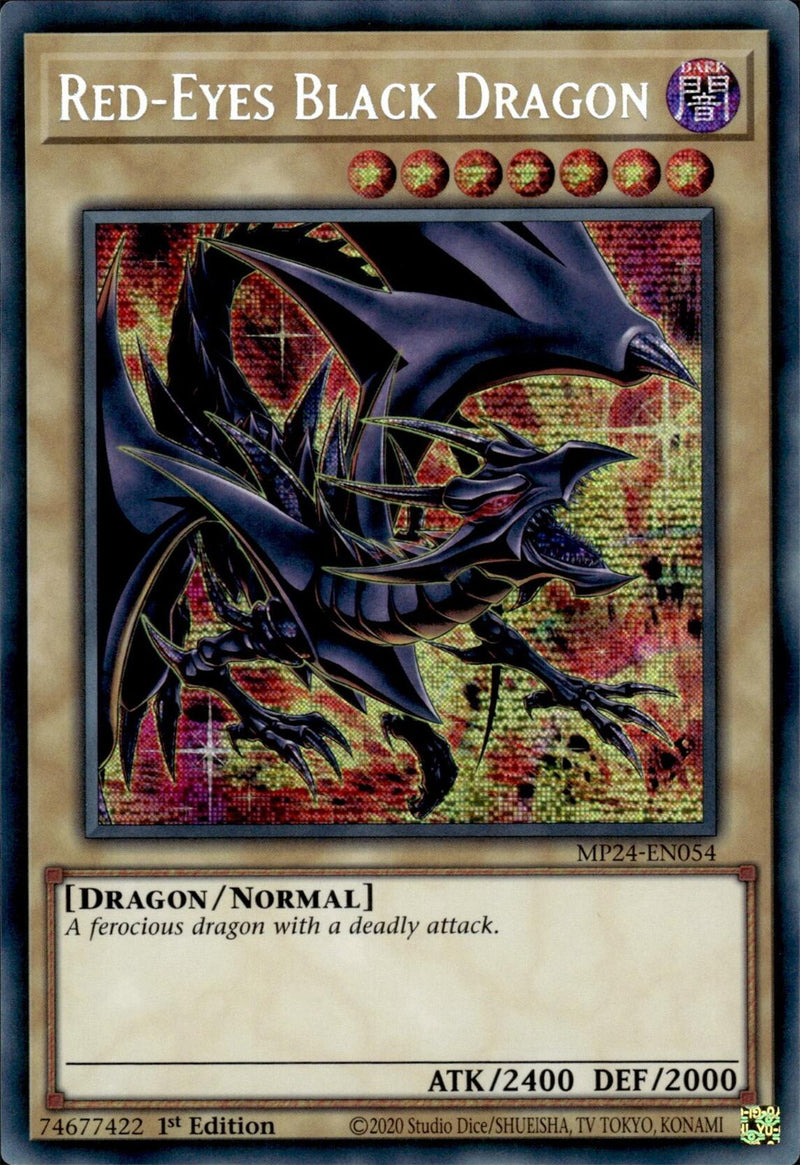 Red-Eyes Black Dragon (Alternate Art) (MP24-EN054) [25th Anniversary Tin: Dueling Mirrors]