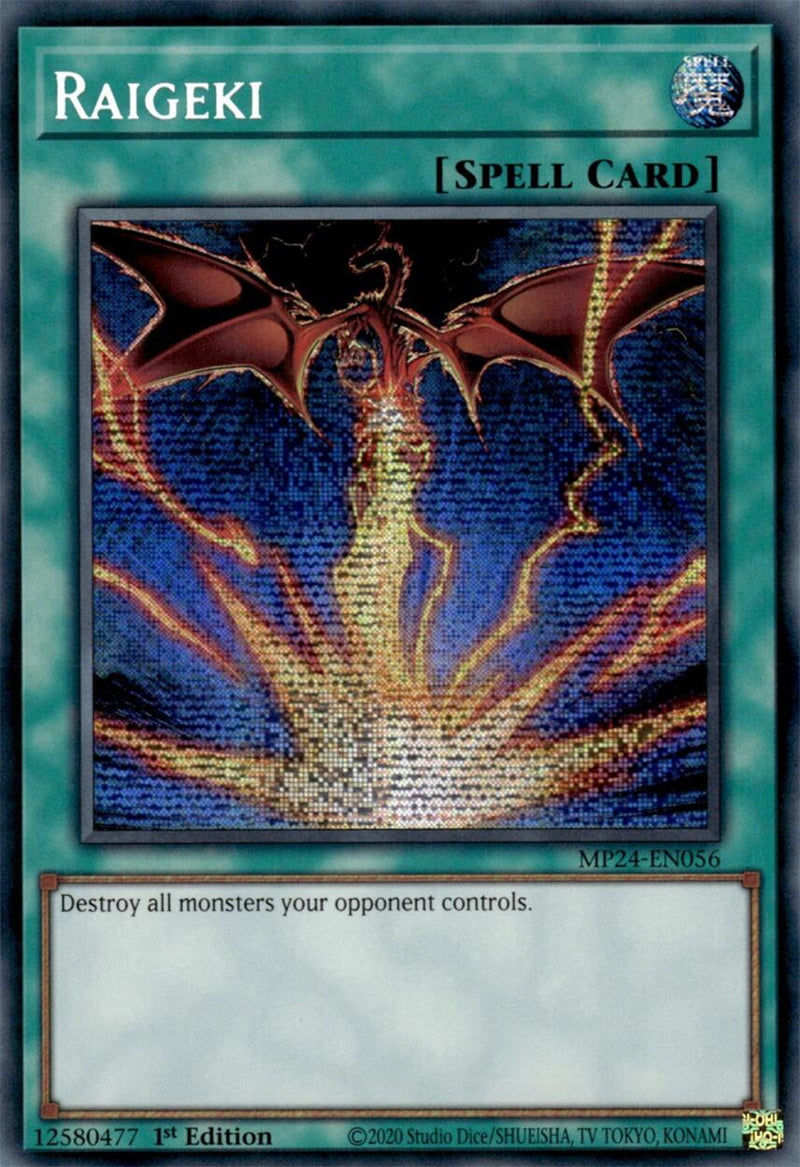 Raigeki (Alternate Art) (MP24-EN056) [25th Anniversary Tin: Dueling Mirrors]