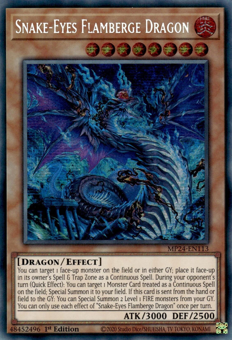 Snake-Eyes Flamberge Dragon (MP24-EN113) [25th Anniversary Tin: Dueling Mirrors]