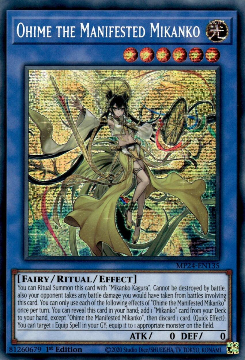 Ohime the Manifested Mikanko (MP24-EN135) [25th Anniversary Tin: Dueling Mirrors]