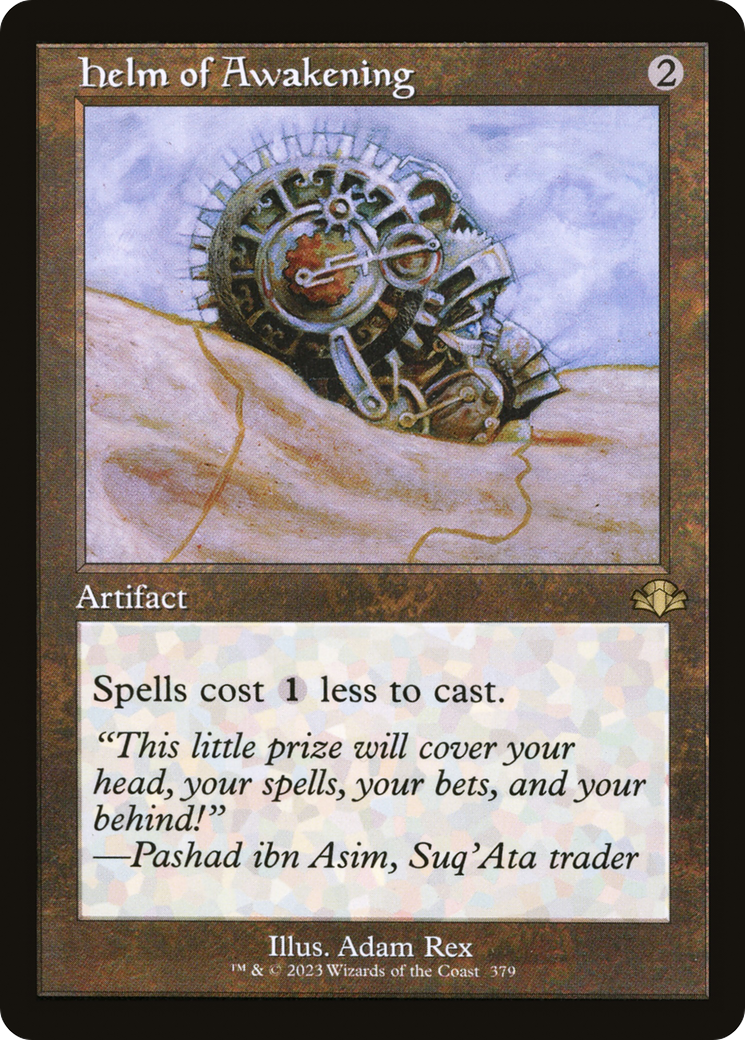 Helm of Awakening (Retro Frame) (379) [Dominaria Remastered]